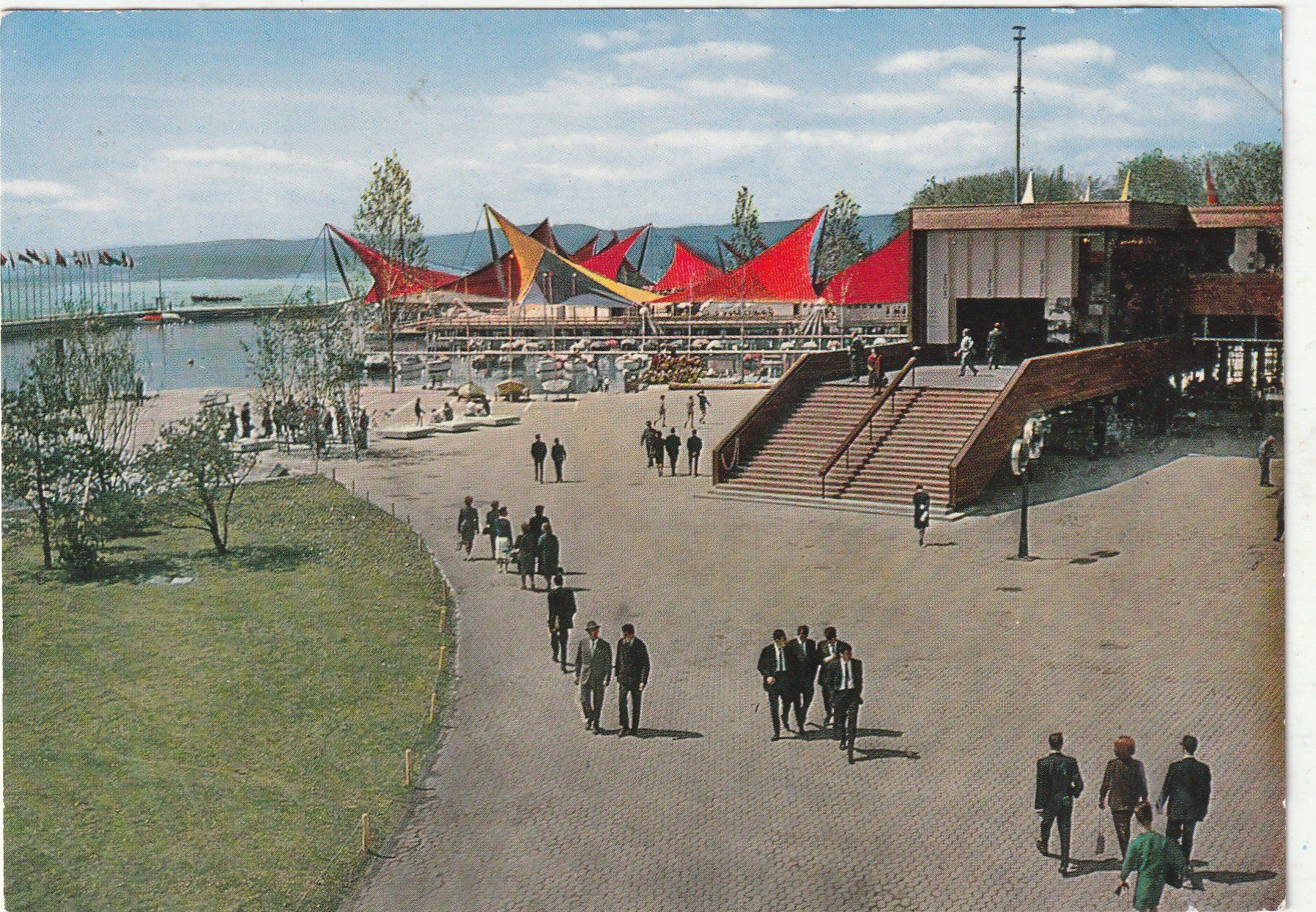 Cartoline postali: EXPO Lausanne 1964 – Usato da Lumbrein venduto da made02
