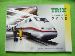 TRIX Prospekt  Neuheiten Programm 2008 188 Seiten