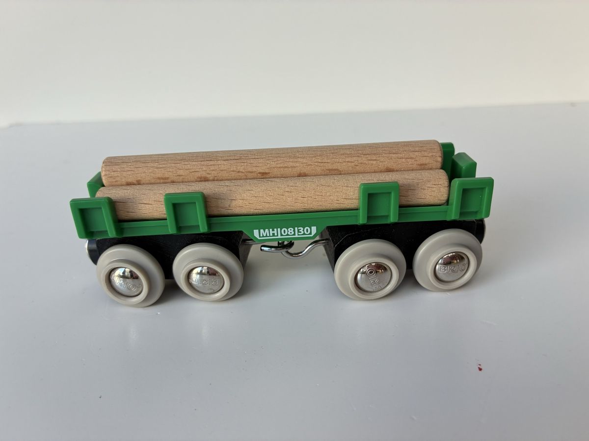 Brio Giocattoli: BRIO 33696  Timber Wagon – Usato da Lucens venduto da metaD