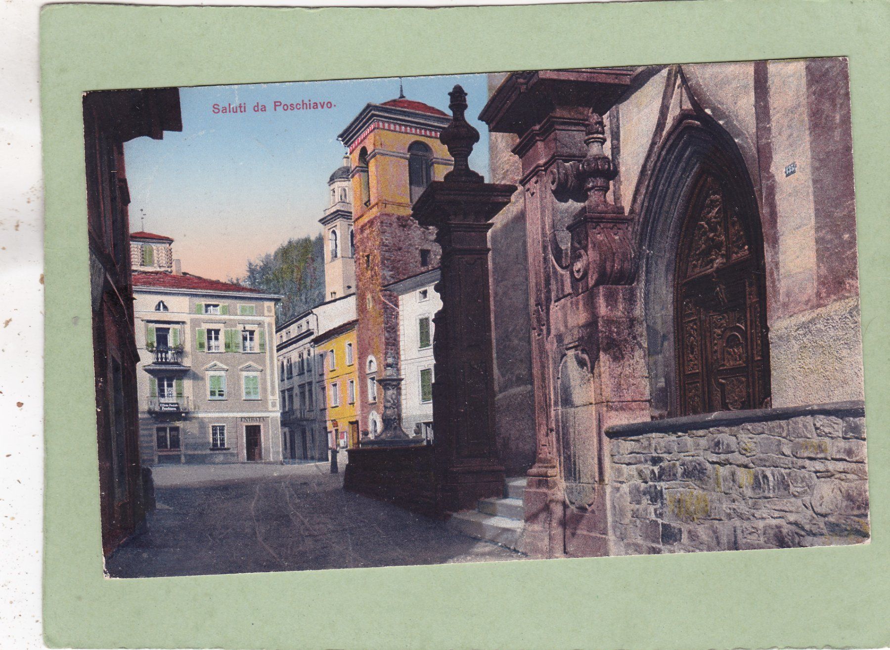 Cartoline postali: Saluti da Poschiavo – Usato da Herisau venduto da Lisegrat2008