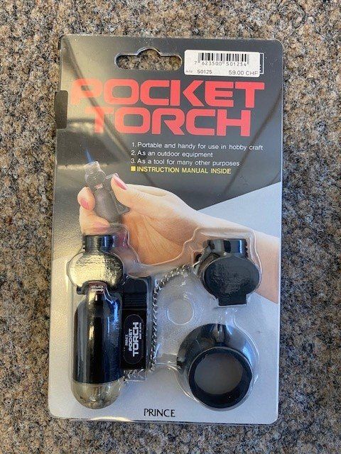Accendini: Sturmfeuerzeug Rocket Torch, neu & originalverpackt – Nuovo e nell'imballaggio originale da Wängi venduto da elcigarro