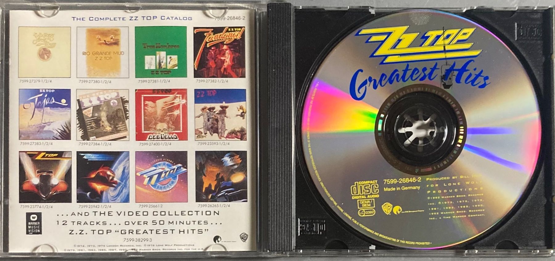 CD: ZZ TOP - GREATEST HITS – Usato da Poliez-Pittet venduto da Newtown-Records 2