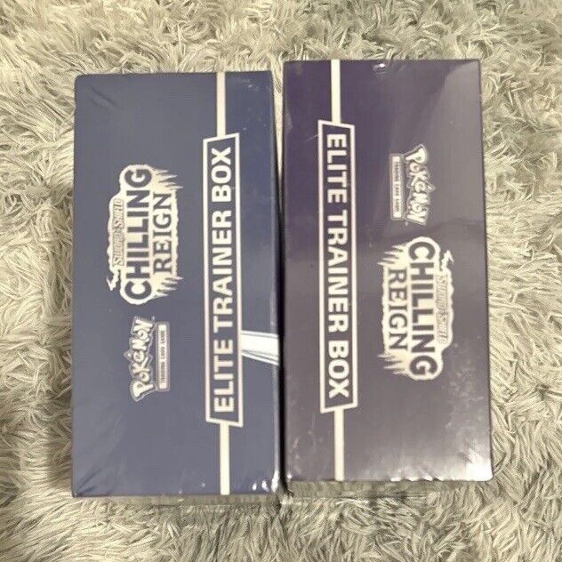 Pokémon Sammelbilder & Trading cards: 2021 Pokémon Sword & Shield Chilling Reign Elite Trainer Box – Neu und originalverpackt aus Matzendorf von SwissMagicKarten 2