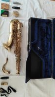 Alt-Saxophon Henri Semer Parisl mit Koffer und Zubehör
