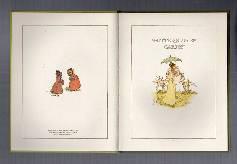 Butterblumen Garten von Kate Greenaway 1974 | Kaufen auf Ricardo