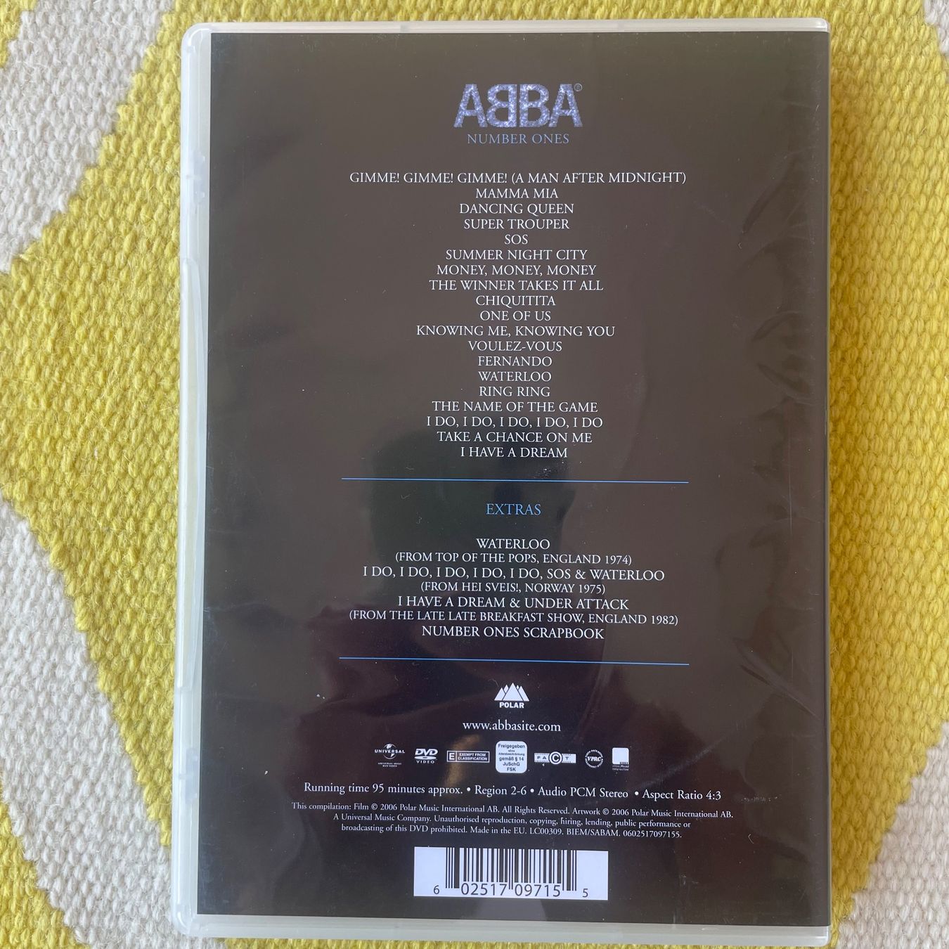 Tutti i DVDs: ABBA-DVD NUMBER ONES – Usato da Rorschacherberg venduto da CD-Roli 1
