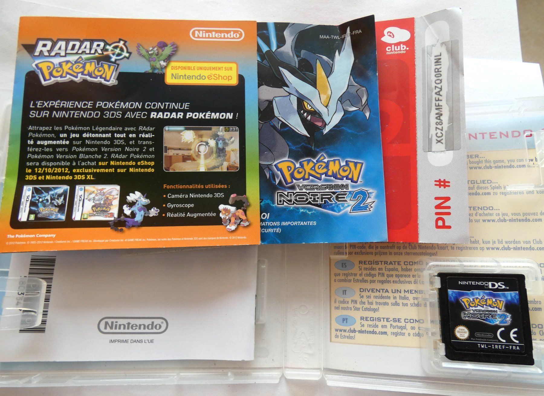 Pokémon Giochi: Nintendo DS - POKEMON Version Noire 2 (FR) – Usato da La Sarraz venduto da classicworldcoins 2