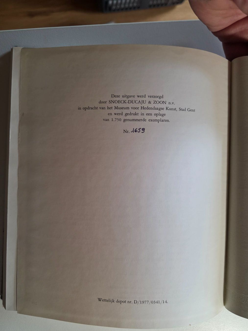 Libri: Joseph Beuys - Katalog Genk 1977 nummeriert – Usato da Walterswil BE venduto da Lonitti 1