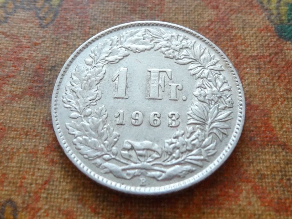 Alle Münzen: 1 Fr. 1963  (Y) – Gebraucht aus Romanel-sur-Lausanne von Swift13