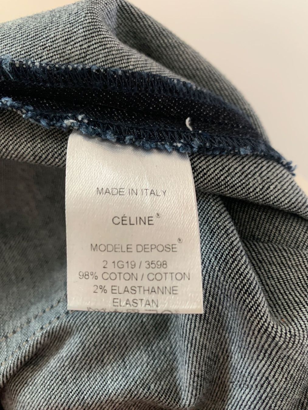 Celine Jeans: CELINE jeans neufs M/38FR/42IT – Nuovo e nell'imballaggio originale da Morges venduto da Imade1 6