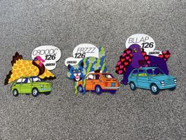 Abziehbilder Fiat 126