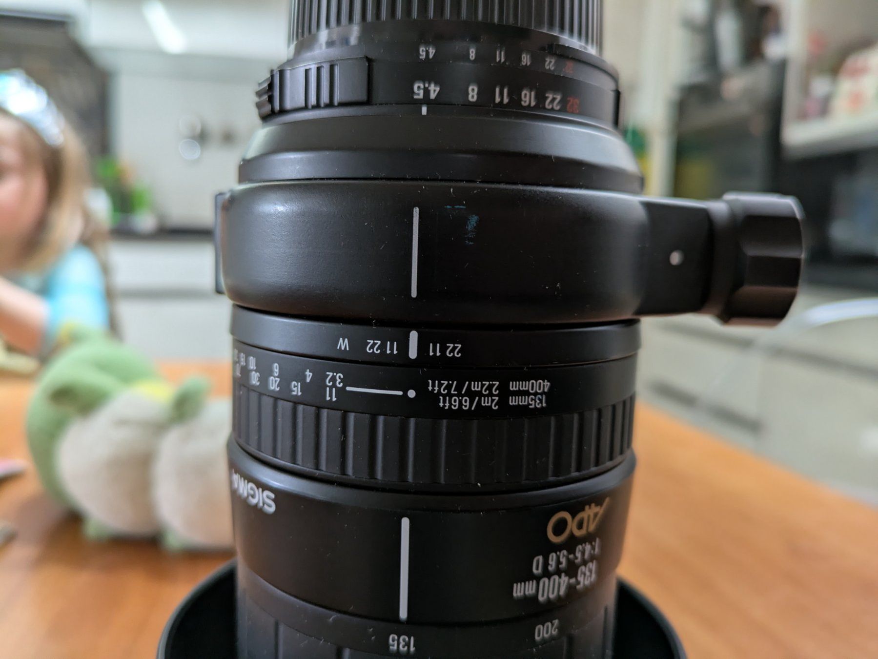 Sigma Obiettivi: Objectif Sigma 135-400 pour Nikon FA argentique – Usato da Pampigny venduto da nic_575j 2