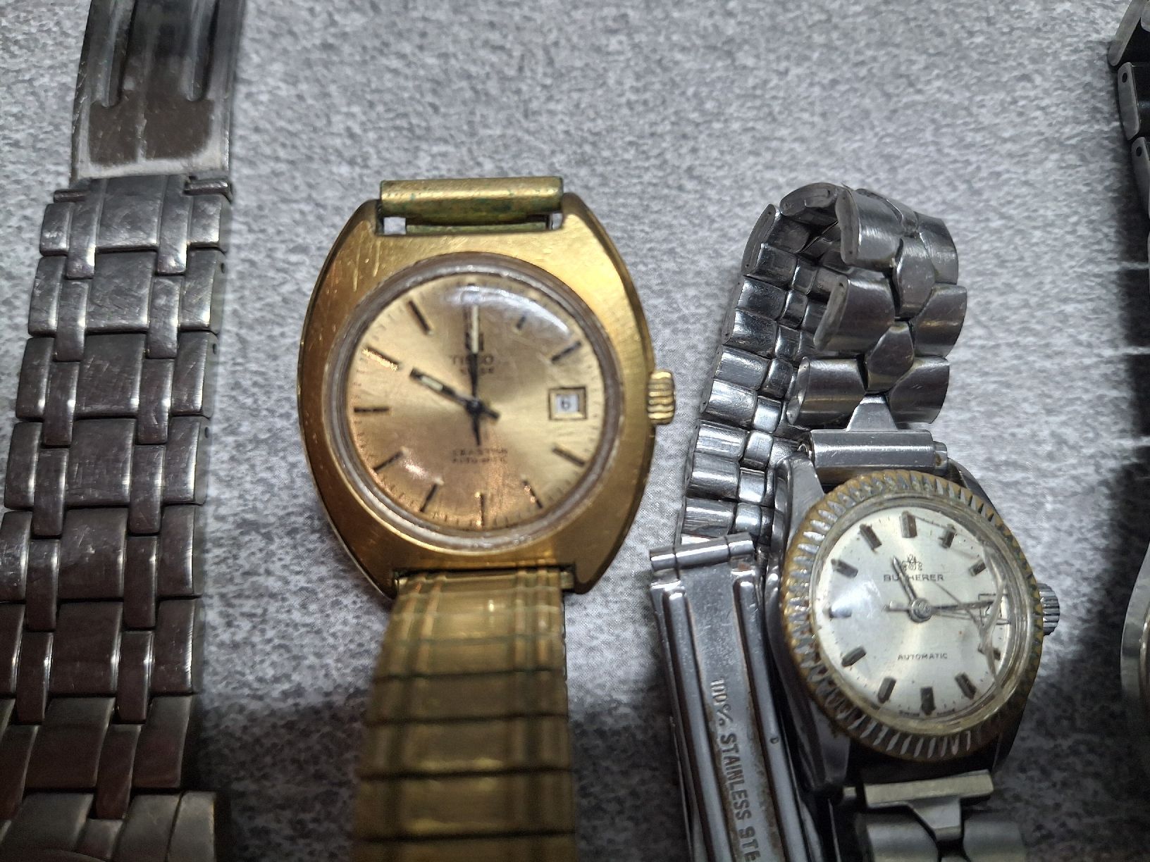 Bucherer Uhren: Uhrenlot 7,Stk Ab 1.- Chf. – Defekt aus Reiden von Flomy-72 2