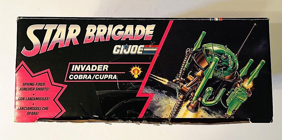 Hasbro Statuette: GI Joe Star Brigade Invader Cobra Hasbro mit Payload Figur – Usato da Duggingen venduto da nad_6yzh 6