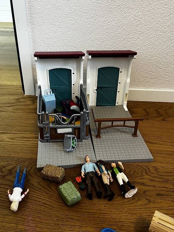 Jouets: Schleich, Tierklinik, Pferde – D'occasion à Schinznach-Dorf par halleroy 2