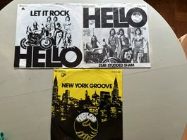 HELLO super Hits New York Groove Kiss Ace Frehley Kult Top