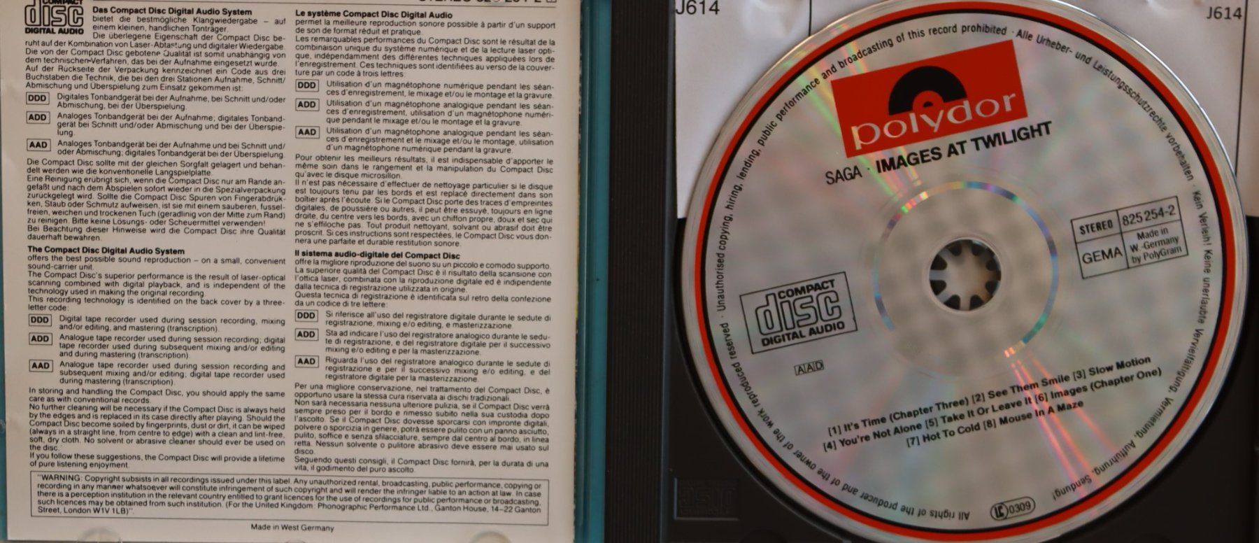 CDs: Saga – Images At Twilight – Gebraucht aus Luzern von CONTENTI 1
