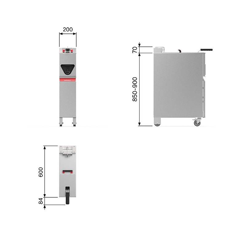 Küchengeräte: Standfritteuse Valentine The CORE 200, 7-8 Liter – Gebraucht aus Baar von chrombox 4