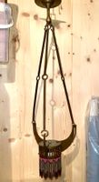 Hängelampe antik Messing
