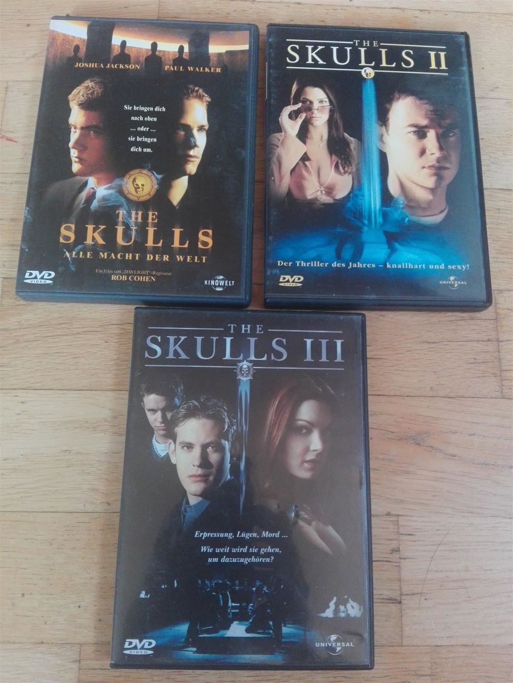 Tutti i DVDs: The Skulls (1 - 3)         -Trilogie- – Usato da St.Gallen venduto da elk2023
