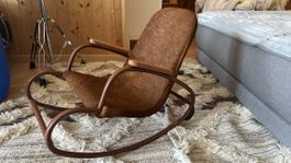 Retro Kinder Schaukel sessel