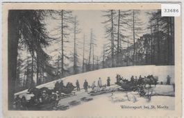 Wintersport bei St. Moritz - Sport d'hiver