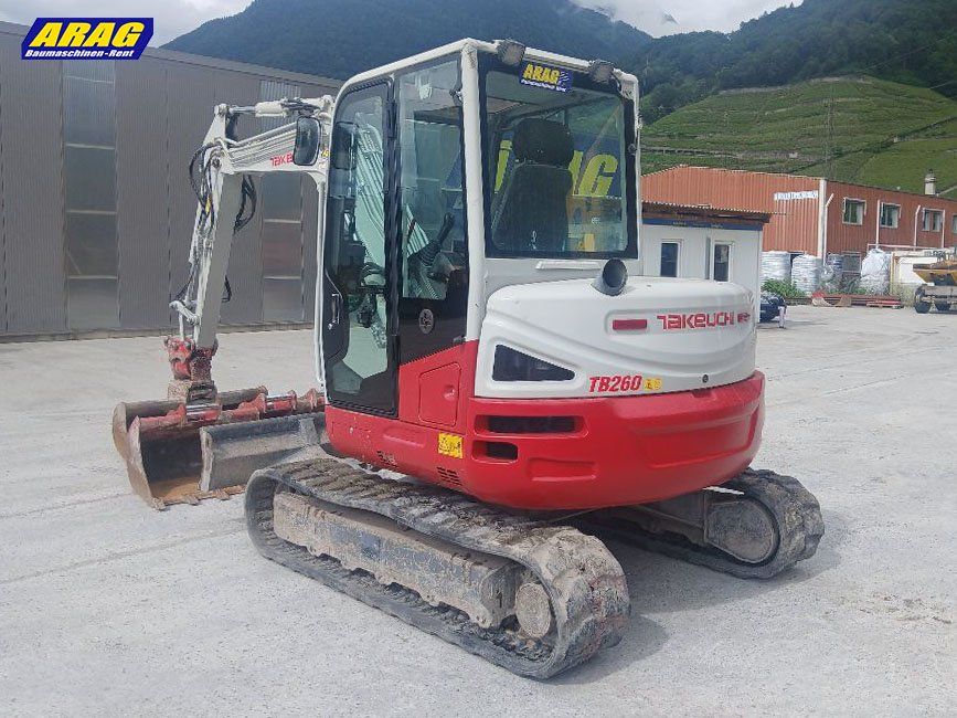 Takeuchi Escavatori: Takeuchi TB260 Raupenbagger – Usato da Hasle LU venduto da Arag08 5
