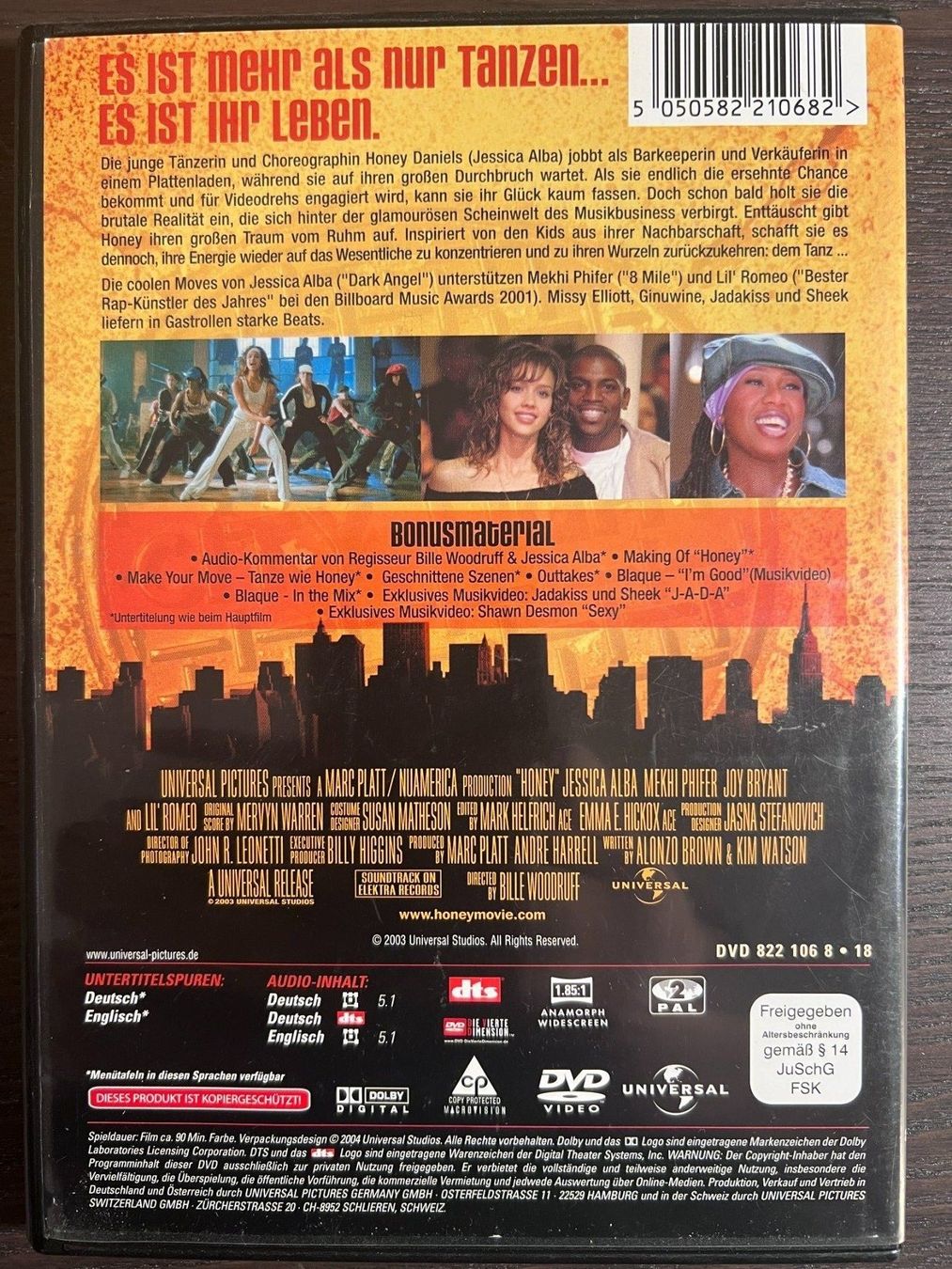 Tutti i DVDs: Honey – Usato da Zürich venduto da FilmFreunde 1