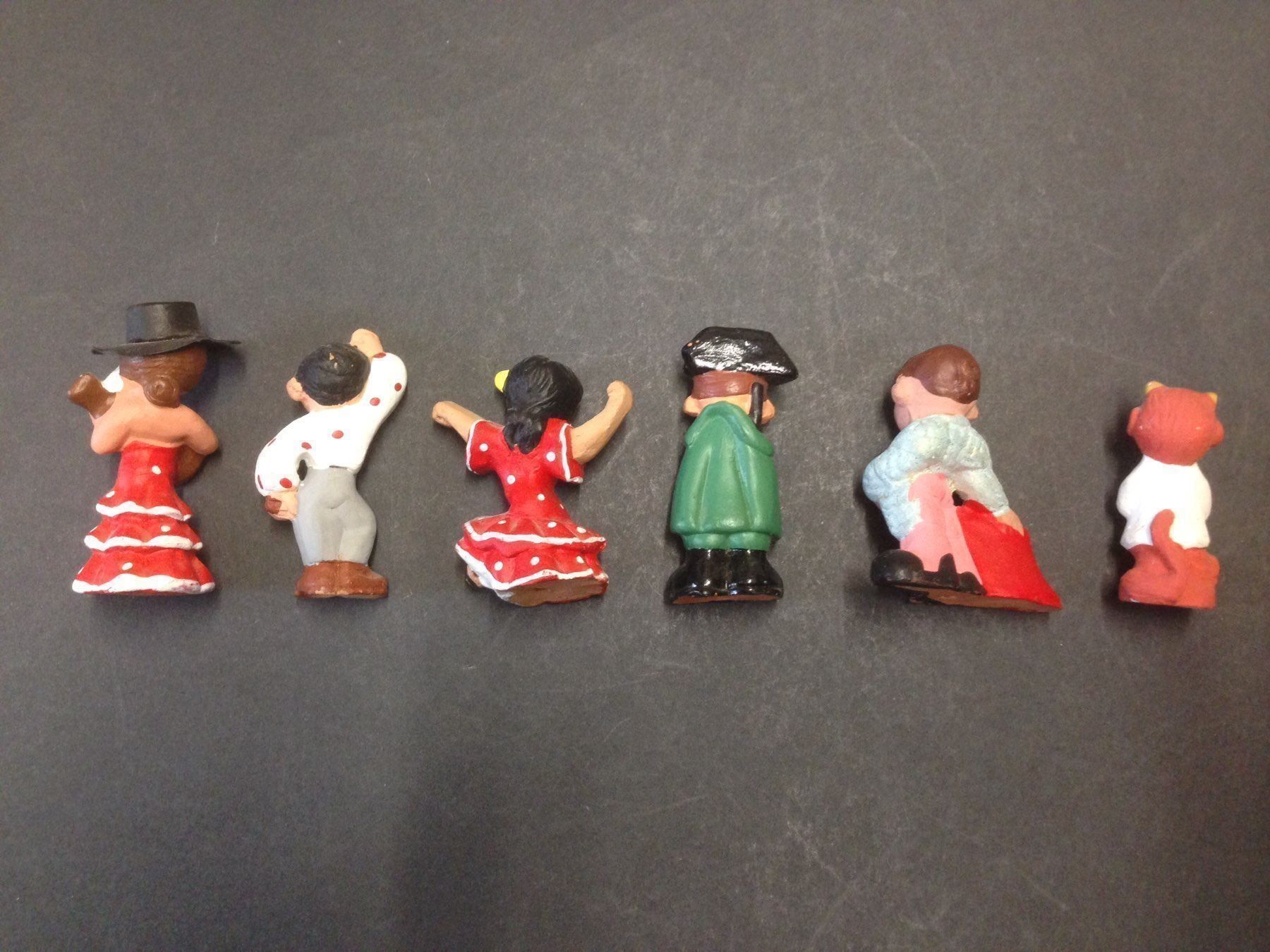 Statuette: 6 Vintage Spanische Klein Figuren – Usato da Schaffhausen venduto da vintageville 4