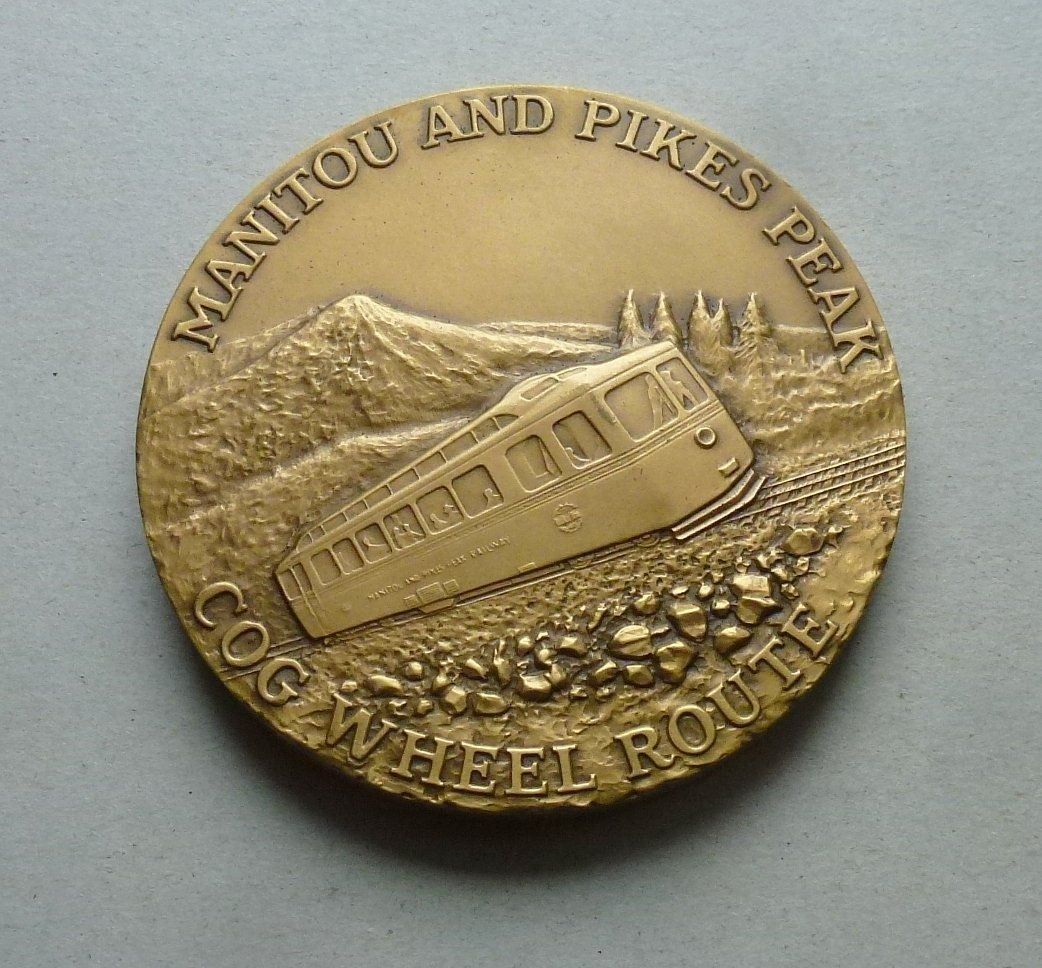 Médailles: ++ Medaille, Manitou and Pikes Peak – D'occasion à Walkringen par Casablanca777 1