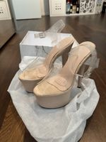 Hellaheels, Grösse 40, 7in, beige