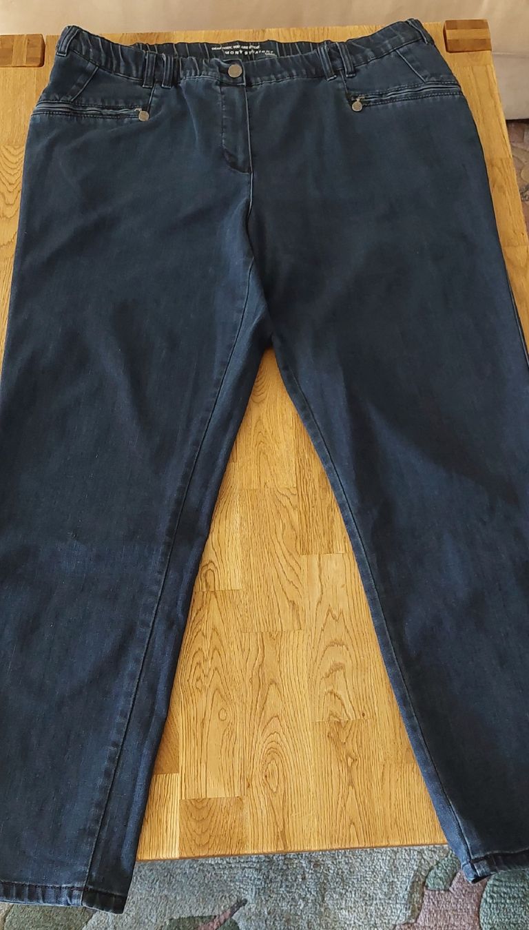 Ulla Popken Jeans: Ulla Popken, blaue Jeans Gr.52 lang – Neu (gemäss Beschreibung) aus Zürich von lehmi1