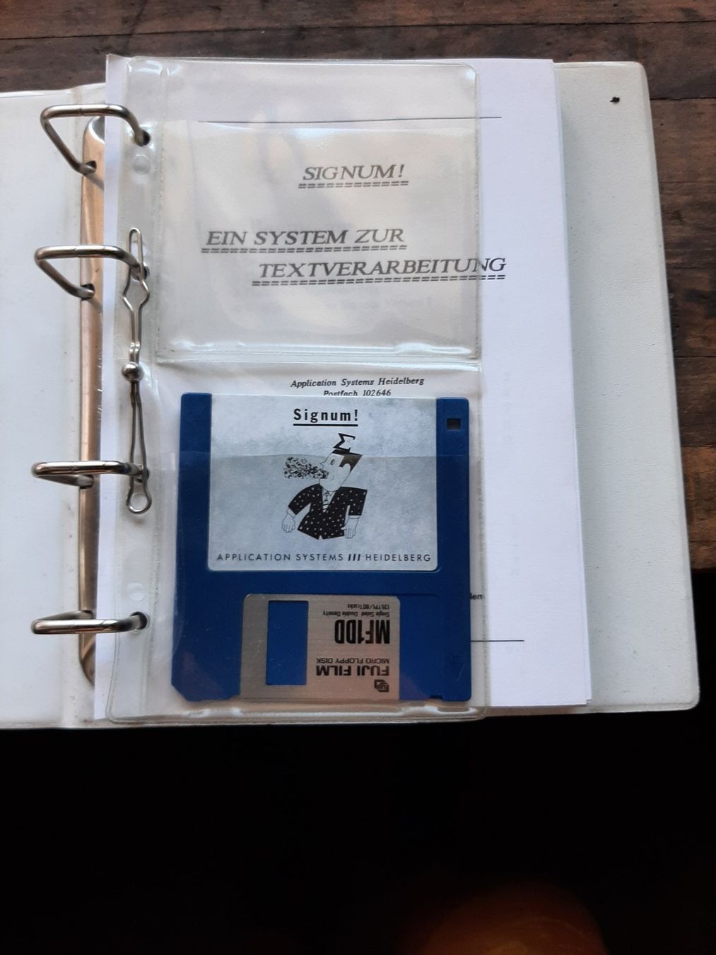 Documenti: SIGNUM Textverarbeitung, 1980 erJahren Computer – Usato da Bern venduto da 25193 1