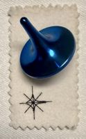 Drehkreisel blau, Titan, Foreverspin