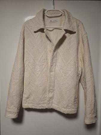Zara Man Overshirt Jacke Jacquard L OVP 129.95CHF