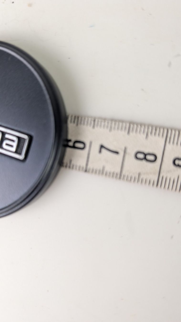 Carena Obiettivi: Originale Carena Objektivdeckel / Lens Cap, ca. 52mm – Usato da Zürich venduto da 1.Simon 1