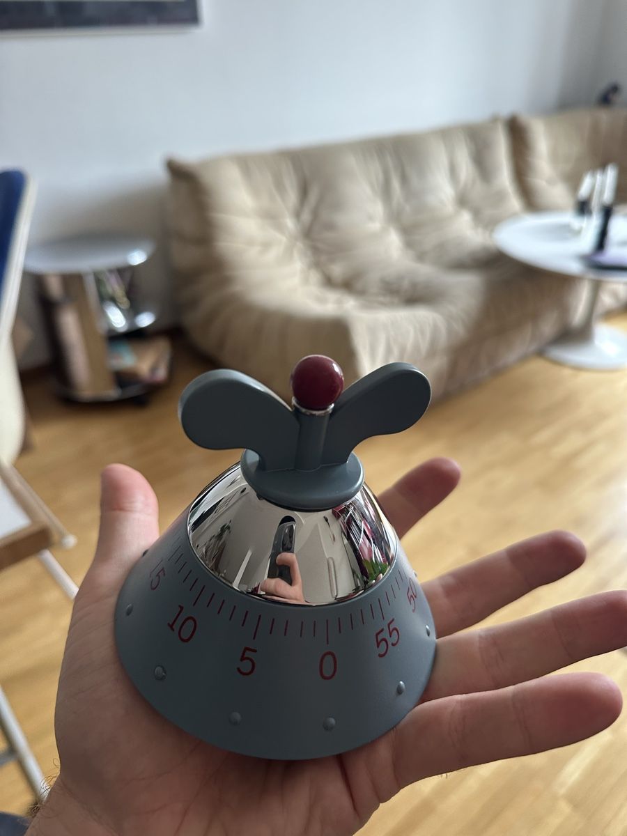 Alessi Elettrodomestici da cucina: Alessi Michael Graves Timer Küchenuhr blau Designklassiker – Usato da Basel venduto da luc_j2xz 3