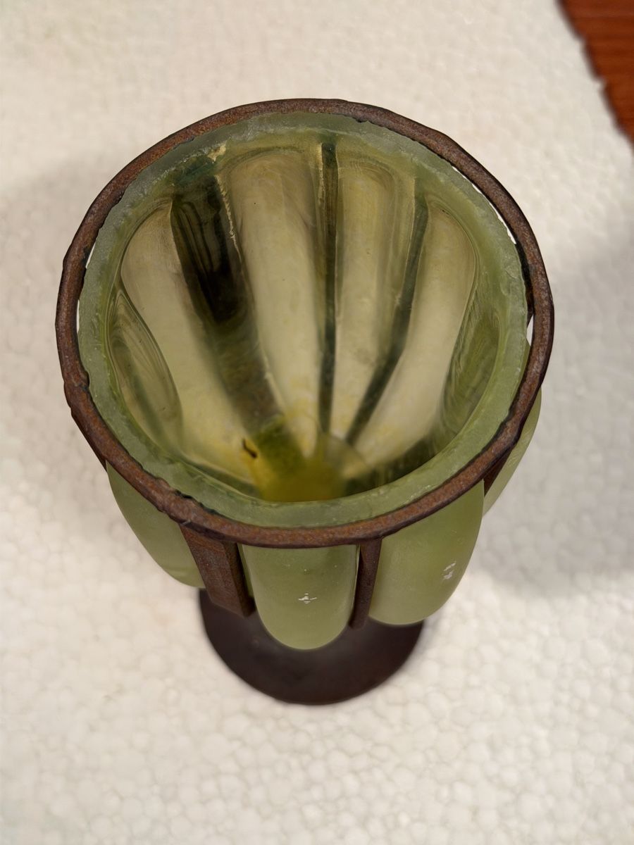 Portacandele: Vintage Art Deco Wall Sconce – Usato da Lausanne venduto da vas_cdb2 4