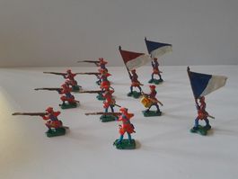 Zinnsoldaten bemalt