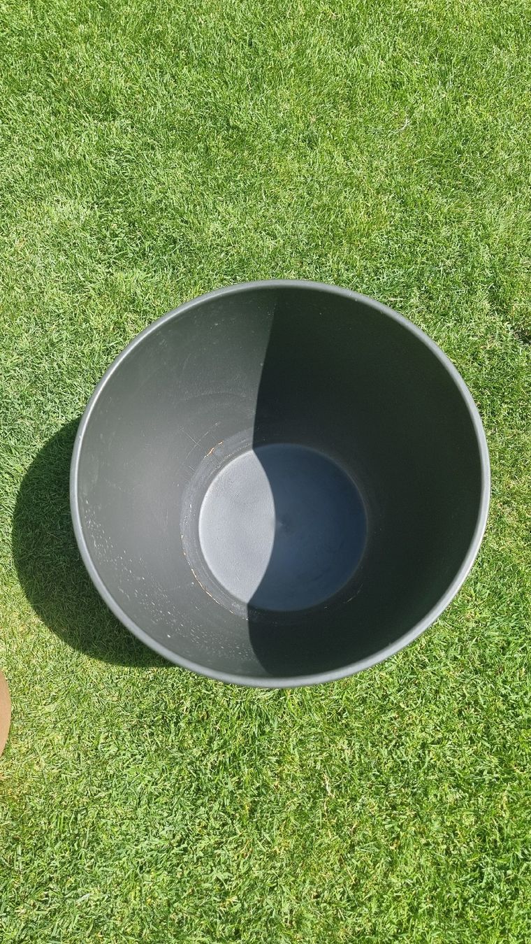 Pots de fleurs: Keramiktopf anthrazit – D'occasion à Bottighofen par buzz02 1