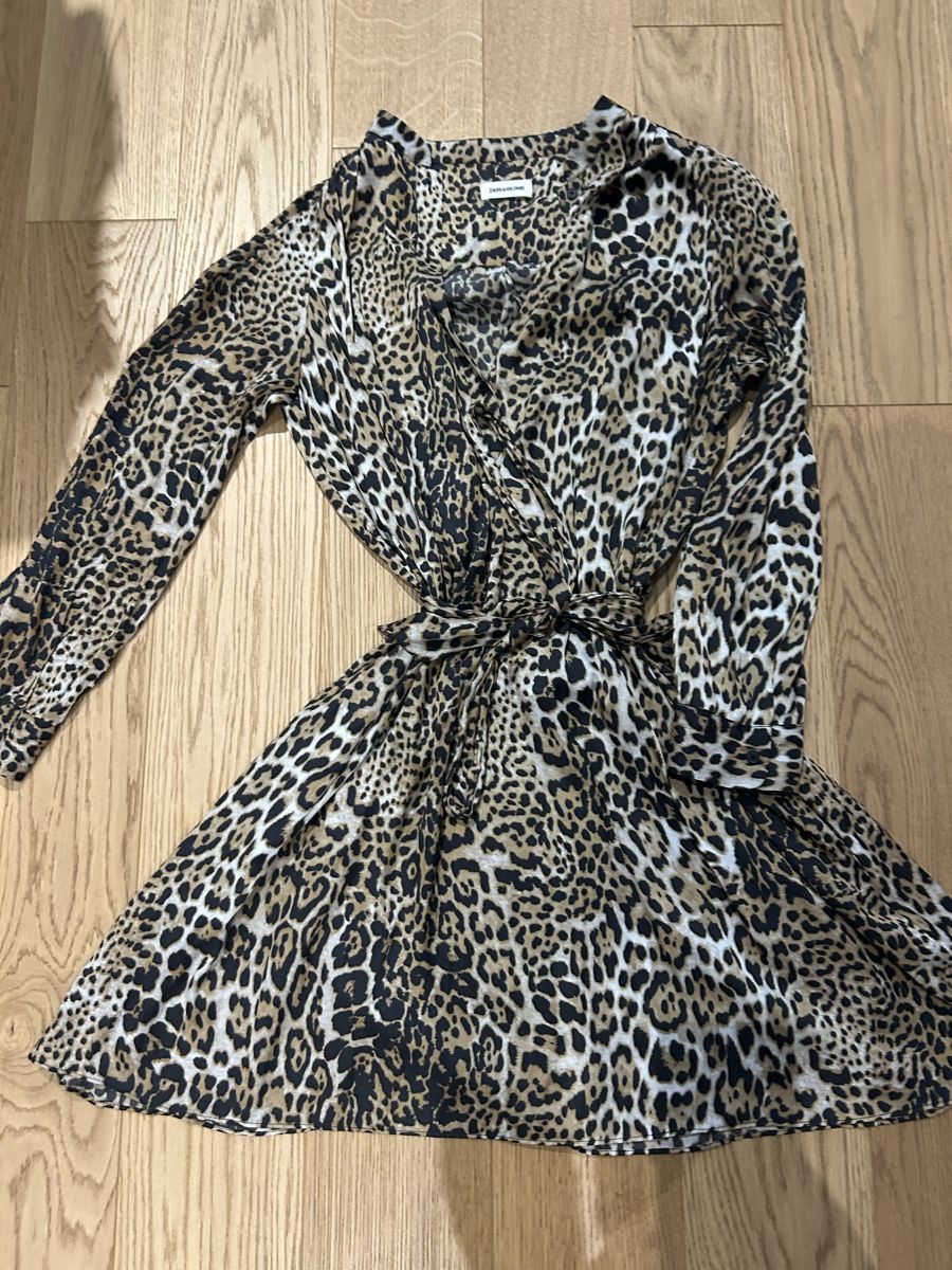 Zadig & Voltaire Vestiti: Zadig & Voltaire Leopard Print Dress - Size Medium! – Nuovo (secondo la descrizione) da Veyrier venduto da aliyag