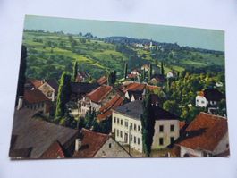 Zeglingen,BL,Lichtdruck,1927,Kilchberg,Dorf,Schulhaus,Militä