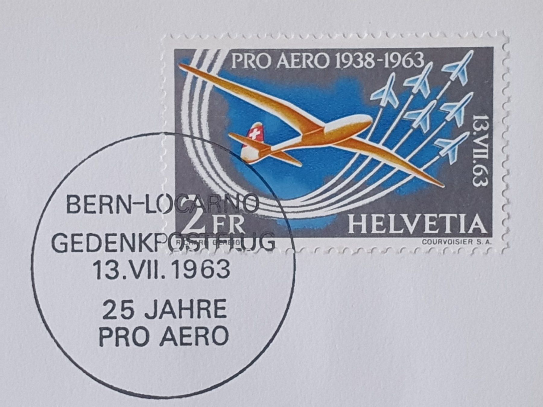 Alle Briefmarken: (193) «Flugpost»  1963 – Gebraucht aus Schwarzhäusern von Inot3 1
