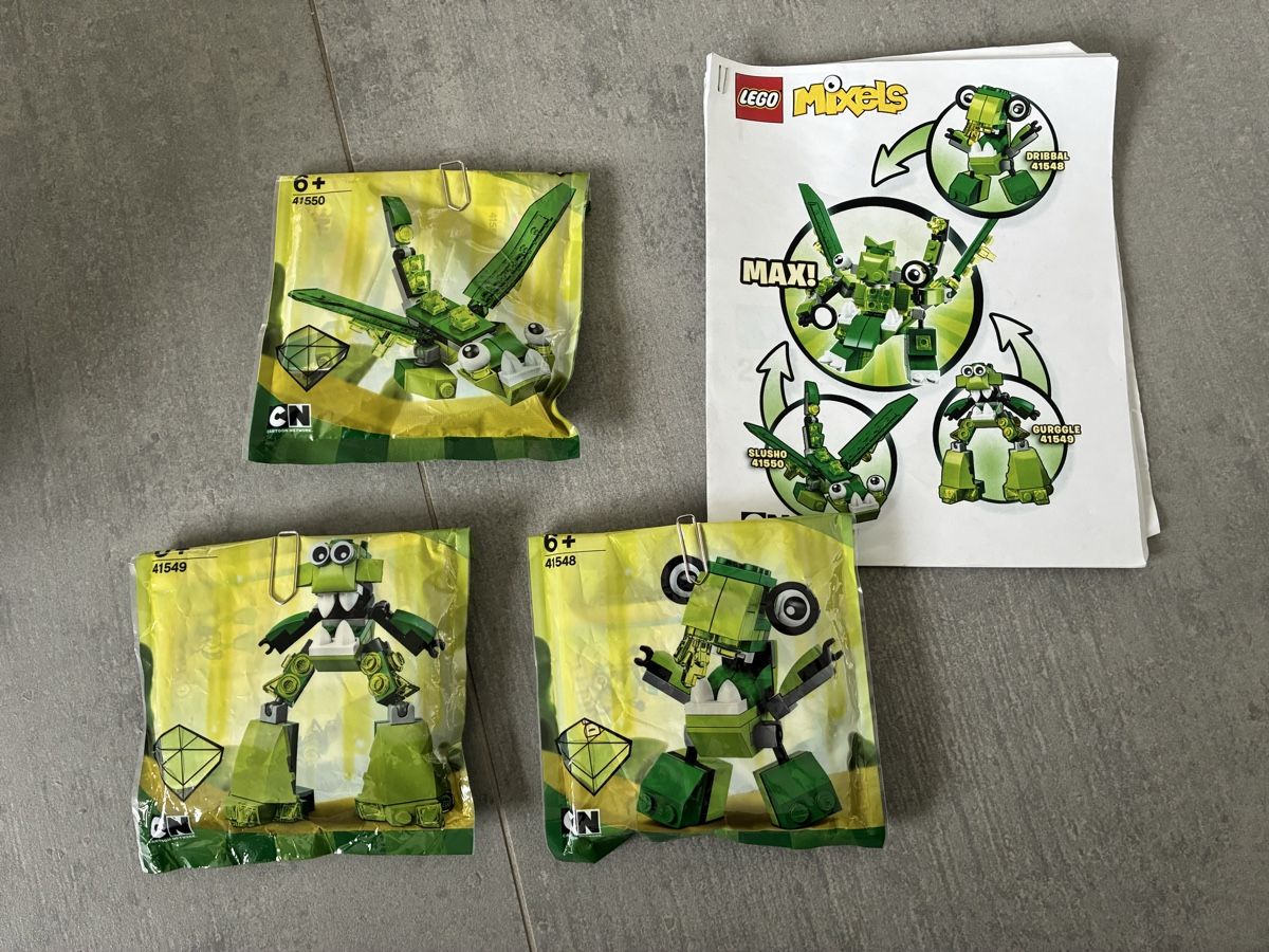 Lego Kit di costruzioni: Lego Mixels 41550, 41548, 41549 – Usato da Luzern venduto da Flip_