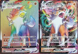 Pokemon Wolwerock VMAX & VMAX Rainbow (CN)