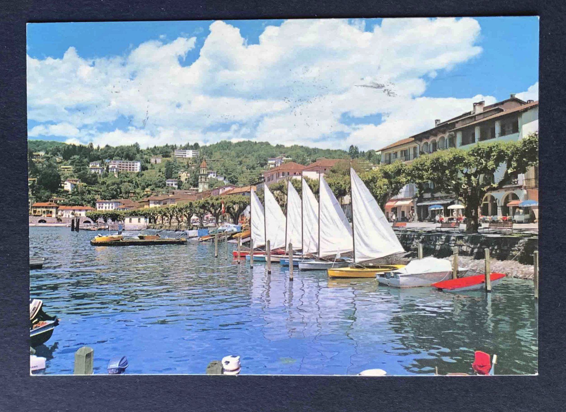 Cartes postales: AK Ascona Segelschiffe – D'occasion à Goldau par artelier1