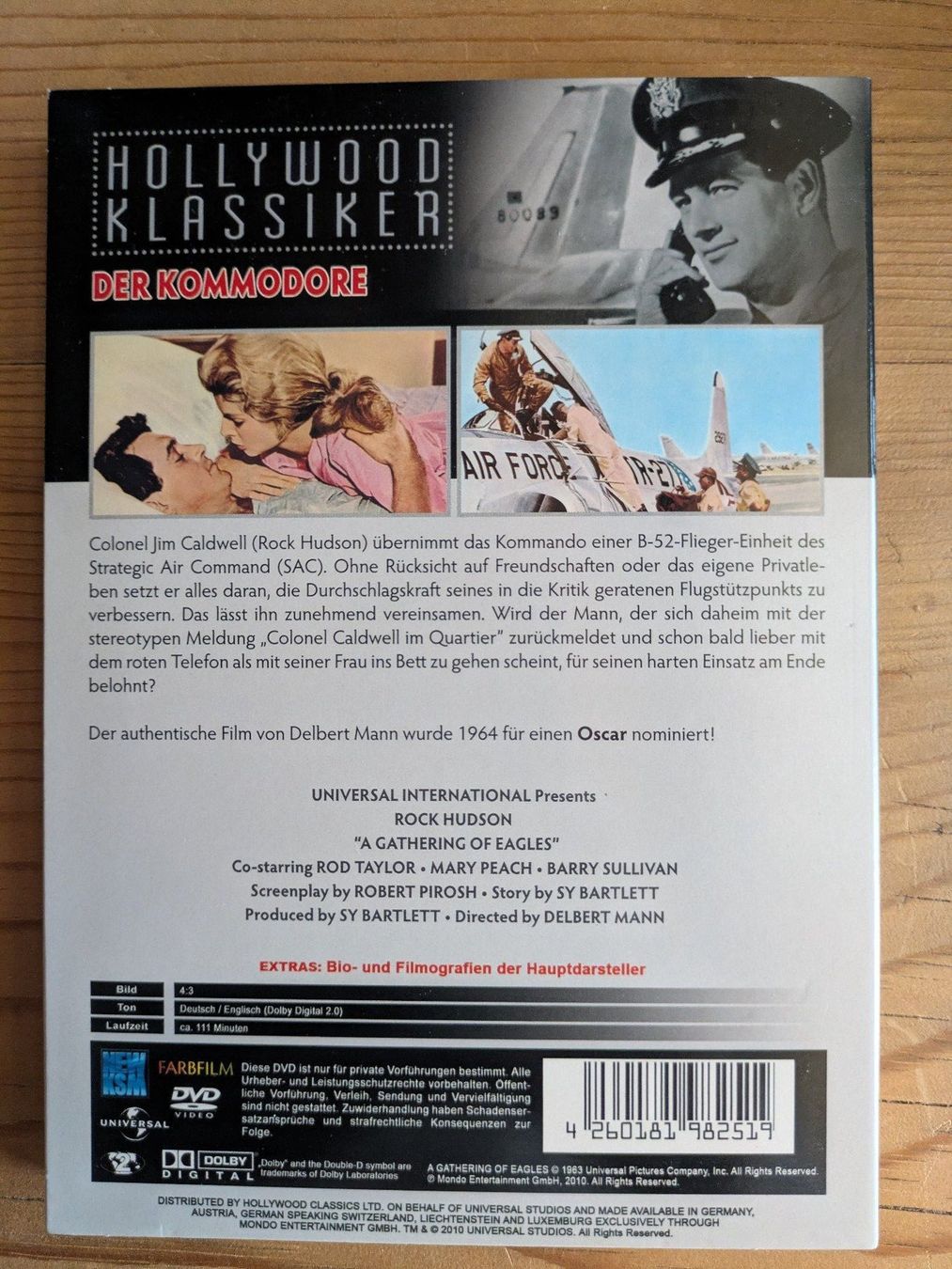 Tutti i DVDs: Der Commodore (mit Rod Taylor & Rock Hudson - DVD) – Usato da Männedorf venduto da Pacer19 1