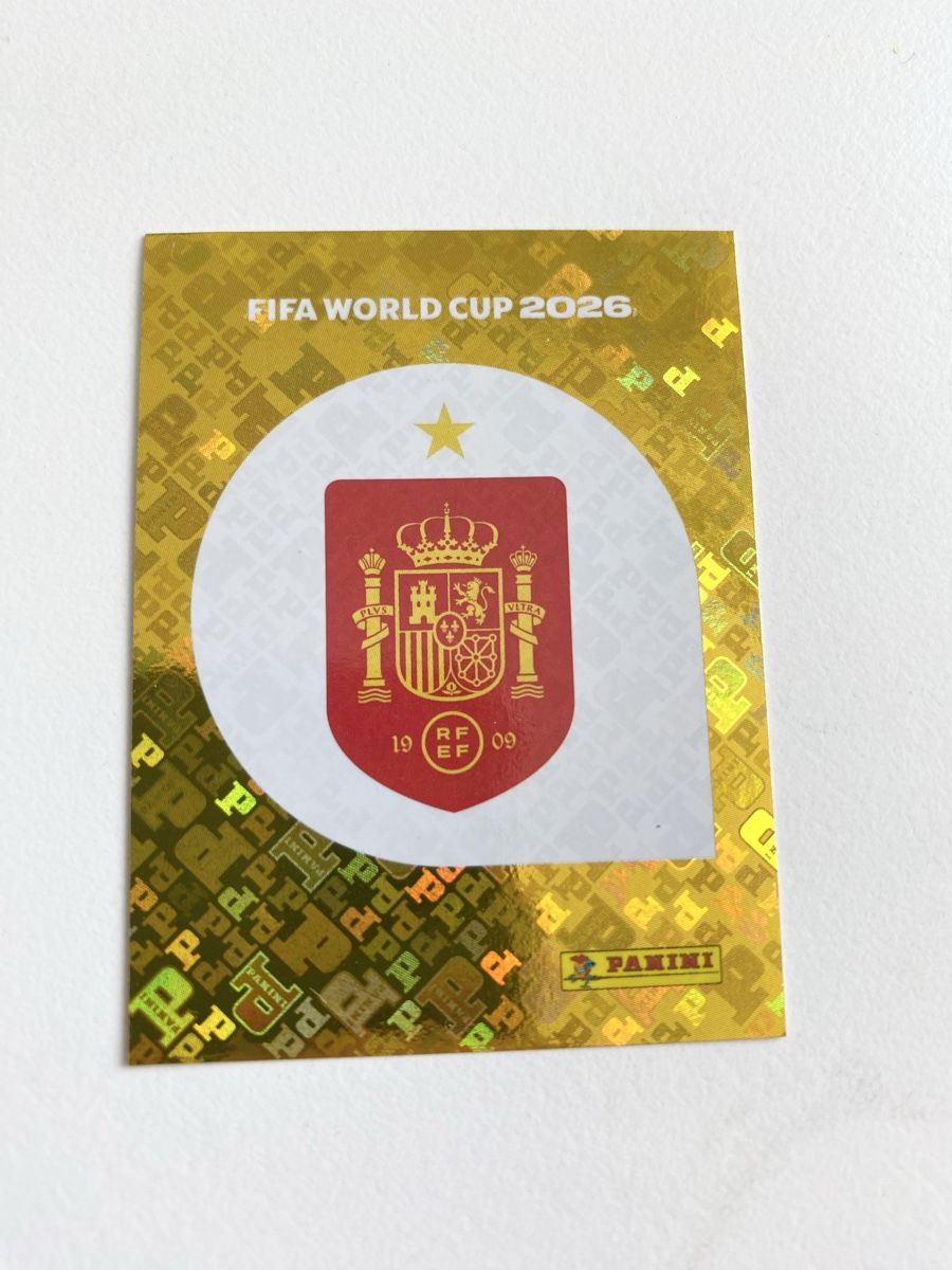Panini Carte collezionabili: WM 2026 Sticker Panini Spanien Wappen – Usato da Rotkreuz venduto da Once0