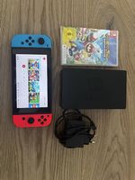 Nintendo Switch Konsole inkl. Spiel + 64GB SD Karte