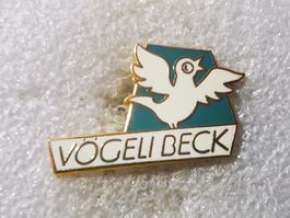 Ansteckpin 118: Vögeli Beck
